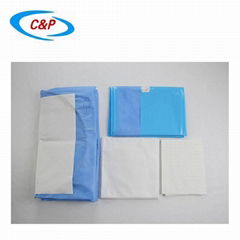 Single Use Sterile Cesarean Section Surgical Drape Pack