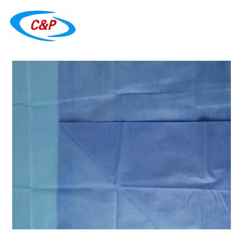 Disposable SMS Laparoscopy Surgery Drape Sheet With Hole 4