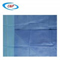 Disposable SMS Laparoscopy Surgery Drape Sheet With Hole