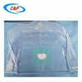 Top Quality Craniotomy Drape Sheet With Pouch 2