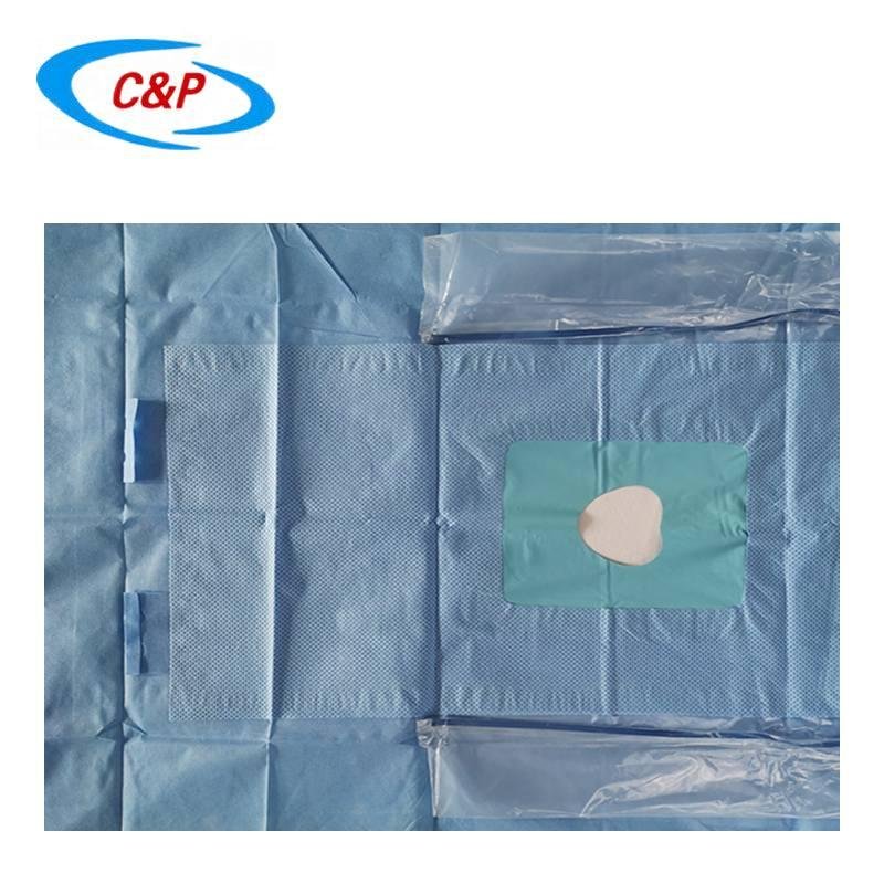 Top Quality Craniotomy Drape Sheet With Pouch 3