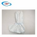 Disposable Microporous Water Resistant Non Woven Boot Cover with Blue Tape 6
