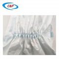 Disposable Microporous Water Resistant Non Woven Boot Cover with Blue Tape 7