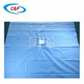 Non woven Surgical Eye Drapes with Fluid Collection Pouches