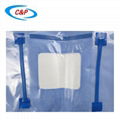 Non woven Surgical Eye Drapes with Fluid Collection Pouches