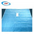 SMS Nonwoven Adhesive Surgical Drape Sheet with Fenestration