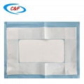 SMS Nonwoven Adhesive Surgical Drape Sheet with Fenestration