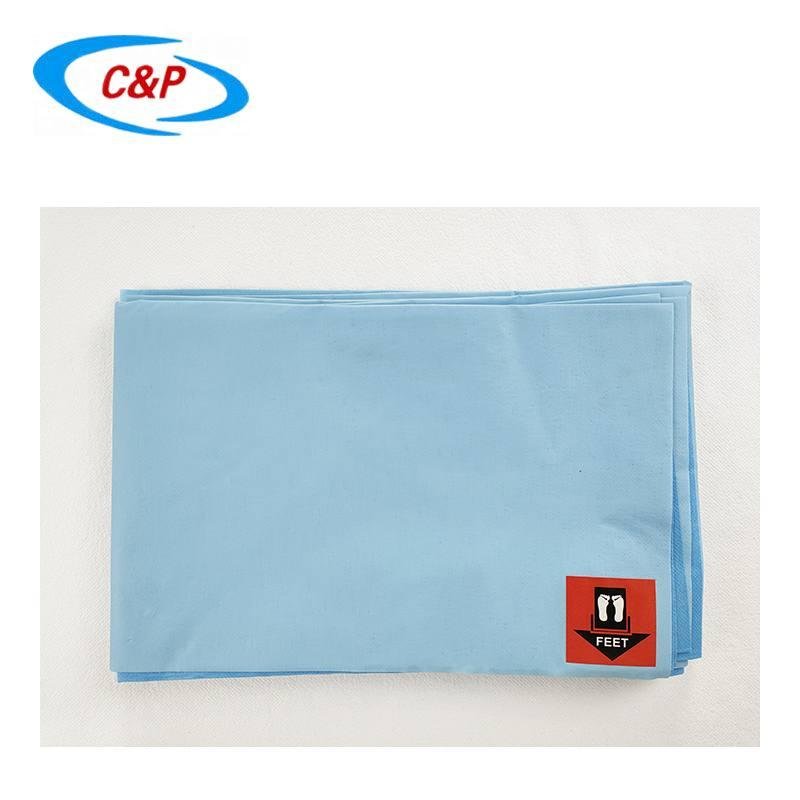 SMS Nonwoven Adhesive Surgical Drape Sheet with Fenestration 5