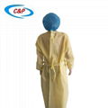 Why are isolation gowns yellow?