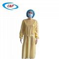 Why are isolation gowns yellow?