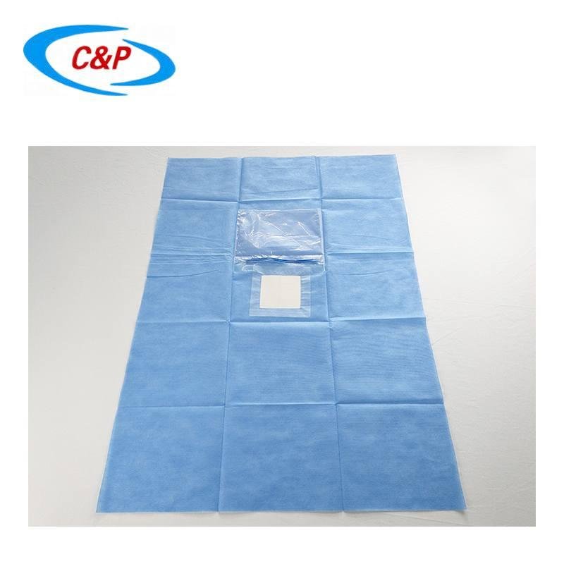 CE ISO Standard Disposable Eye Surgical Drape with Fenestrated Incise and Pouch 1