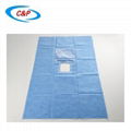 CE ISO Standard Disposable Eye Surgical Drape with Fenestrated Incise and Pouch