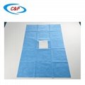 CE ISO Standard Disposable Eye Surgical Drape with Fenestrated Incise and Pouch 2