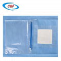 CE ISO Standard Disposable Eye Surgical Drape with Fenestrated Incise and Pouch 4