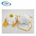 Head-Mounted Bowl KN95 Protective Face Mask with Yellow Landyard 1