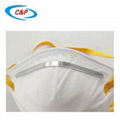 Head-Mounted Bowl KN95 Protective Face Mask with Yellow Landyard