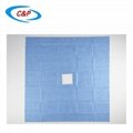Sterile Fenestrated Disposable Procedure Drape with Adhesive 2