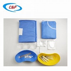 SMS Nonwoven Disposable Surgical Eye Procedure Drape Pack