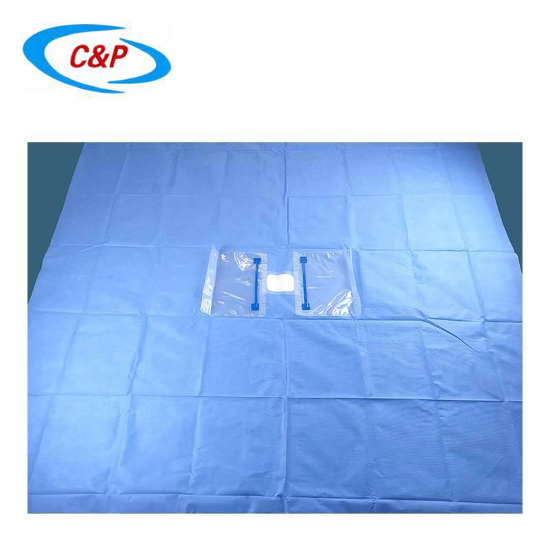SMS Nonwoven Disposable Surgical Eye Procedure Drape Pack 2