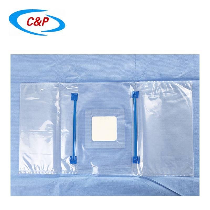 Hospital Disposable Ophthalmology Surgical Drape with Fluid Collection Pouch 4