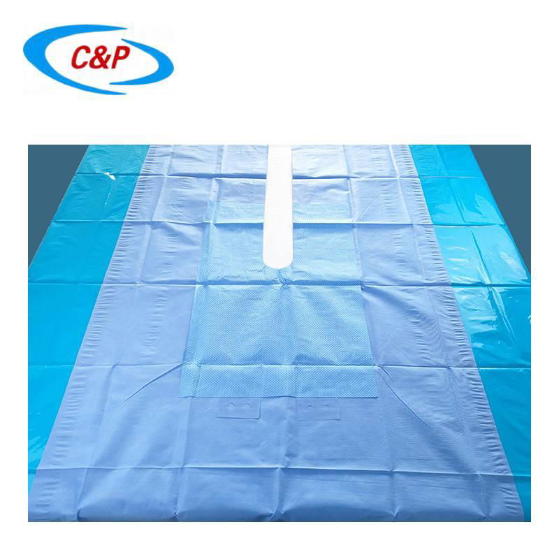 CE ISO Standard Disposable Surgical U Split Drape 2