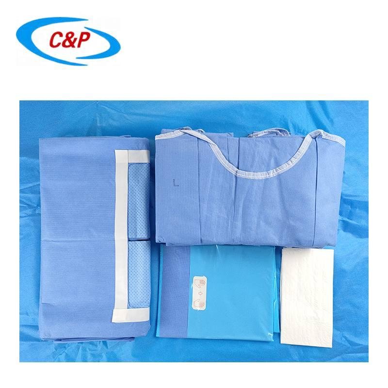 SMS Absorbent Laparotomy Surgical Drape Pack Kit