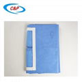 Hospital Disposable Reinforced Laparotomy Surgical Drape Sheet 6