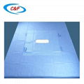 Hospital Disposable Reinforced Laparotomy Surgical Drape Sheet