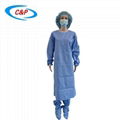 Sterile Standard SMS,SMMS,SMMMS,SSMMMS Disposable Surgical Gown 8