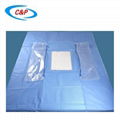 CE ISO Approved Sterile Heart Surgery Drape with Pouch