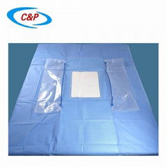 CE ISO Approved Sterile Heart Surgery Drape with Pouch