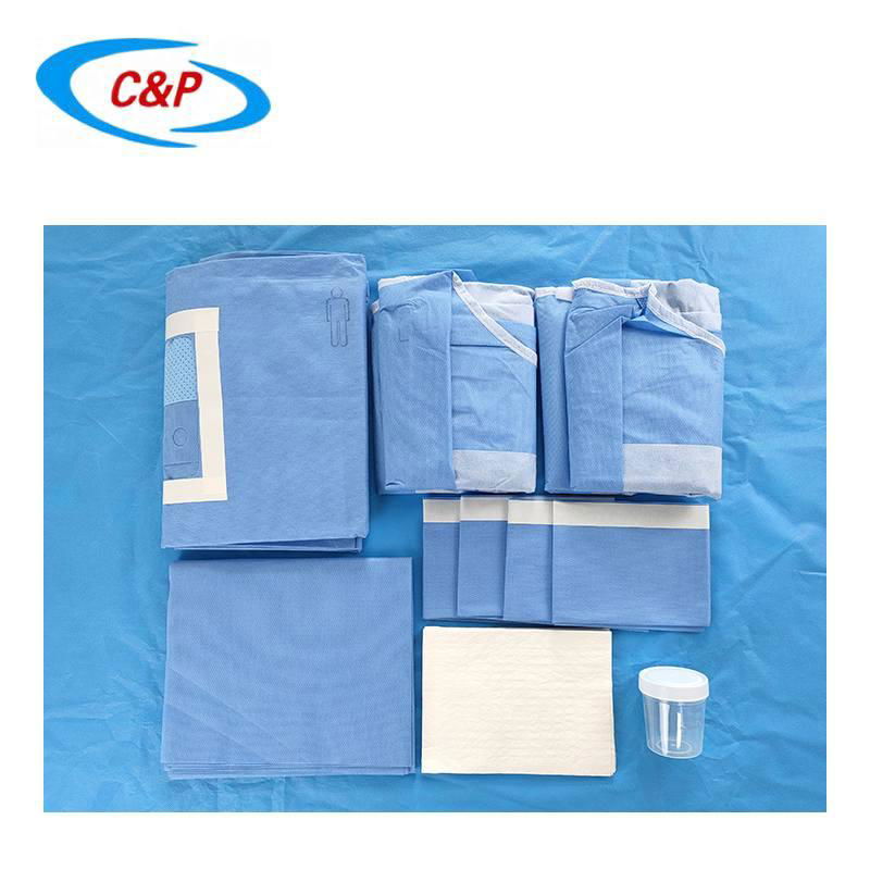 SMS Nonwoven Disposable Lithotomy Cystoscopy Surgical Pack