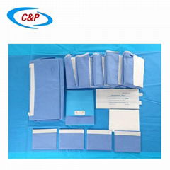 Medical Supplies Disposable Gynecological Laparotomy Surgical Drape Pack