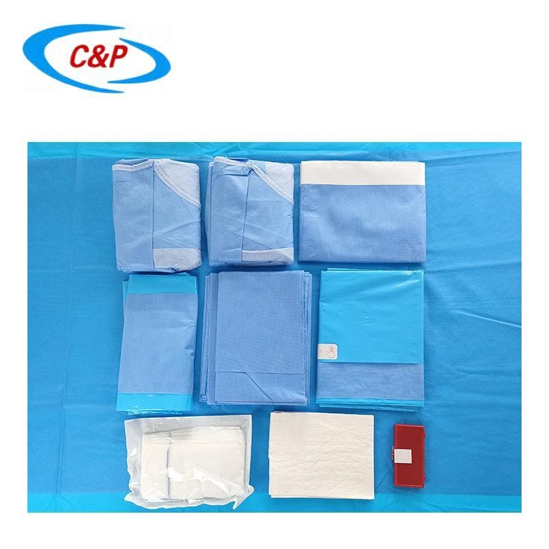 Sterile Vaginal Hysterectomy Surgical Drape Pack