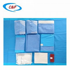 Sterile Vaginal Hysterectomy Surgical Drape Pack