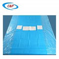 Sterile Disposable Femoral Angiography Patient Surgical Drape