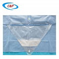 CE ISO13485 Approved Disposable TUR Urology Surgical Drape with Finger Cot