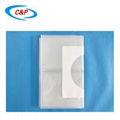 PE Nonwoven Transparent Surgical Fenestrated Sterile Drape with Adhesive