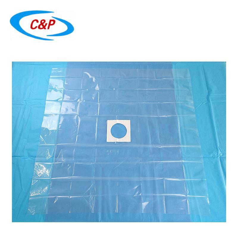 PE Nonwoven Transparent Surgical Fenestrated Sterile Drape with