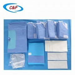 Medical Supplies Sterile Knee Arthroscopy Drape Pack with Gown