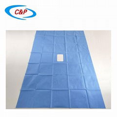 Hospital Surgical Drape Sterile Fenestrated Drape without Adhesive