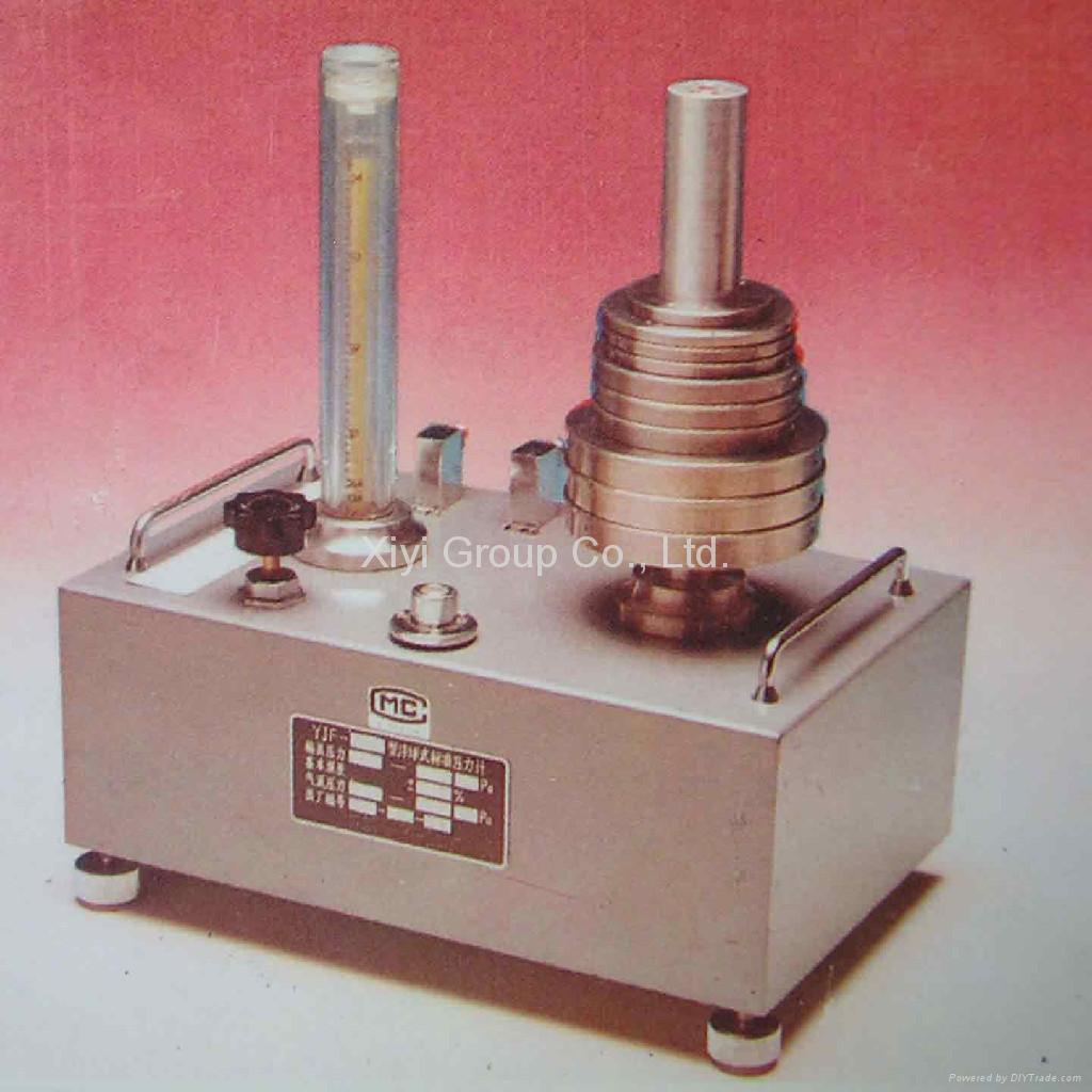 Floating Ball Type Dead Weight Pressure Tester 2