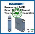 Rosemount 248R Din Rail mount Temperature Transmitter 1