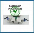  Rosemount 5 way manifold