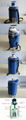 15L Cryogenic Container Liquid Nitrogen LN2 Dewar Storage Tank 