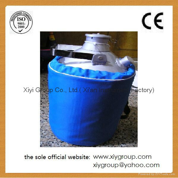 New 20L Cryogenic Container Liquid Nitrogen LN2 Dewar Tank w/ Straps 3