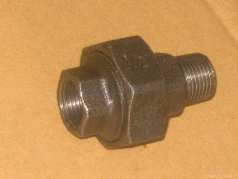 Malleable cast iron pipe fittings American std.NPT 150#/300psi 3