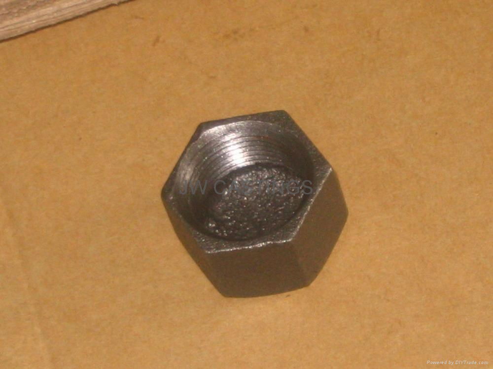 Malleable cast iron pipe fittings DIN EN std 150# 4