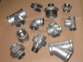 Malleable cast iron pipe fittings