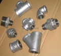 Malleable cast iron pipe fittings BSPT